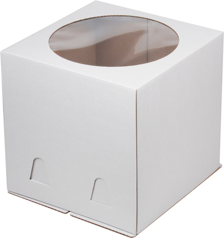 Коробка 26/26/30см с окном