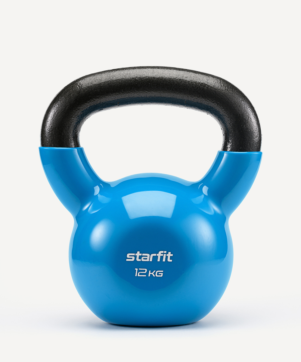 Гиря виниловая STARFIT DB-401, 12 кг, синий