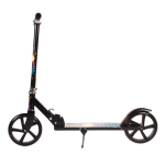 Самокат 2х-колес металл,р-р колеса PU 200мм, диски пластик, ручка металл,регулир.по высоте, складной