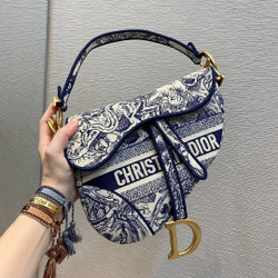 Christian Dior Saddle Bag 25 cm