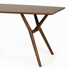 Обеденный стол Comfort Zone 180х90 см, шпон ореха