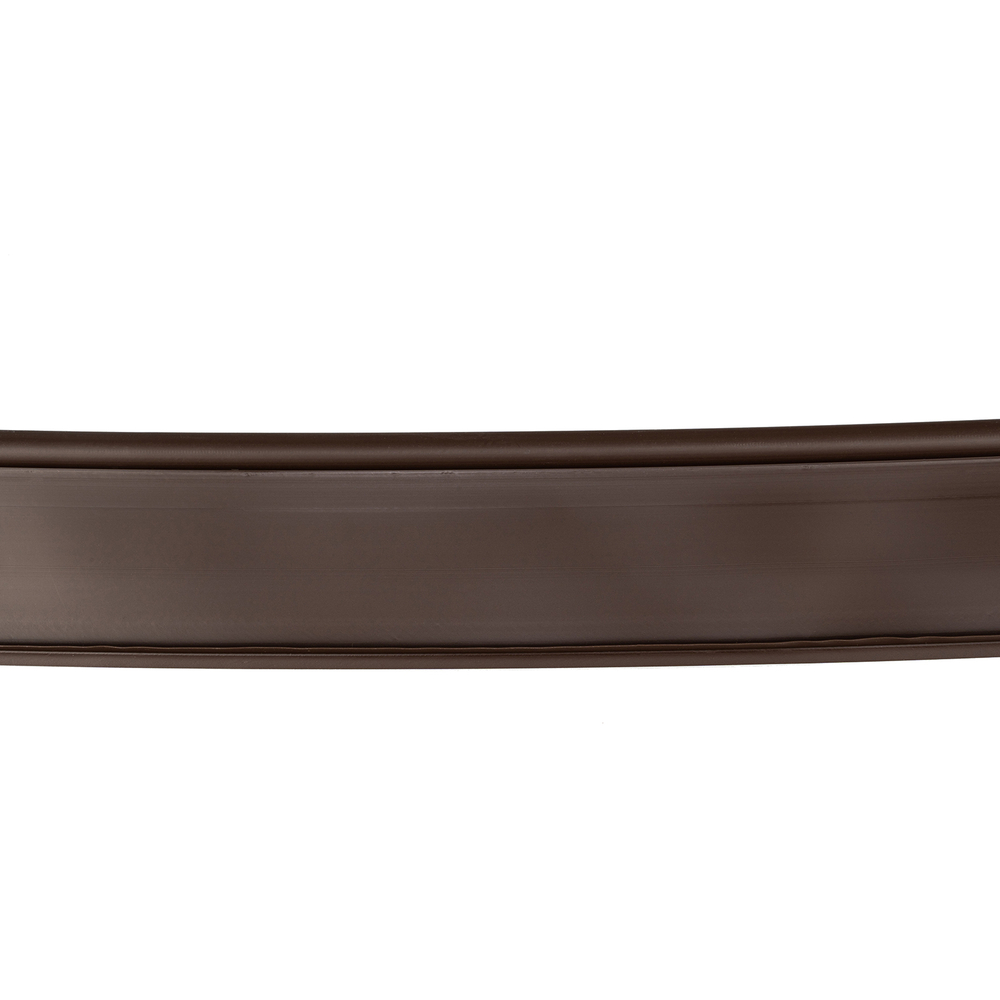 Бордюр "Лента", 10 х 1000 см, коричневый