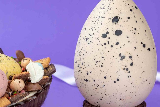 Пасхальное шоколадное яйцо «Перепелиное чудо», 600 г