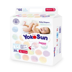 Подгузники YokoSun (9-13 кг) 20 шт