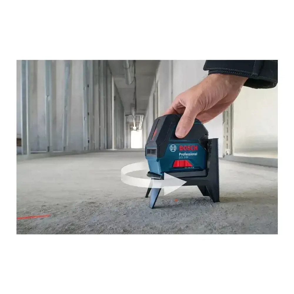 Комбинированный лазер GCL 2-50+LR6+RM1+BM3+КЕЙС BOSCH 0601066F01