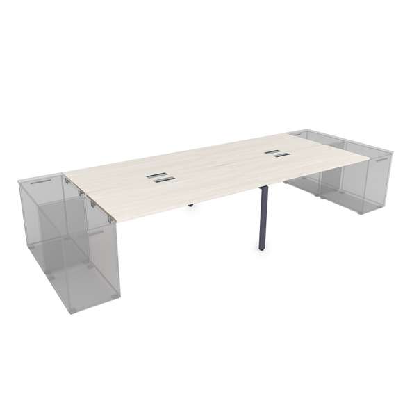 СТБД-П.984 Стол системы БЕНЧ на 4 рабочих места, приставной (3200*1635*750)