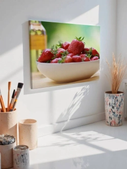 Картина на стену 40 X 50 Клубника