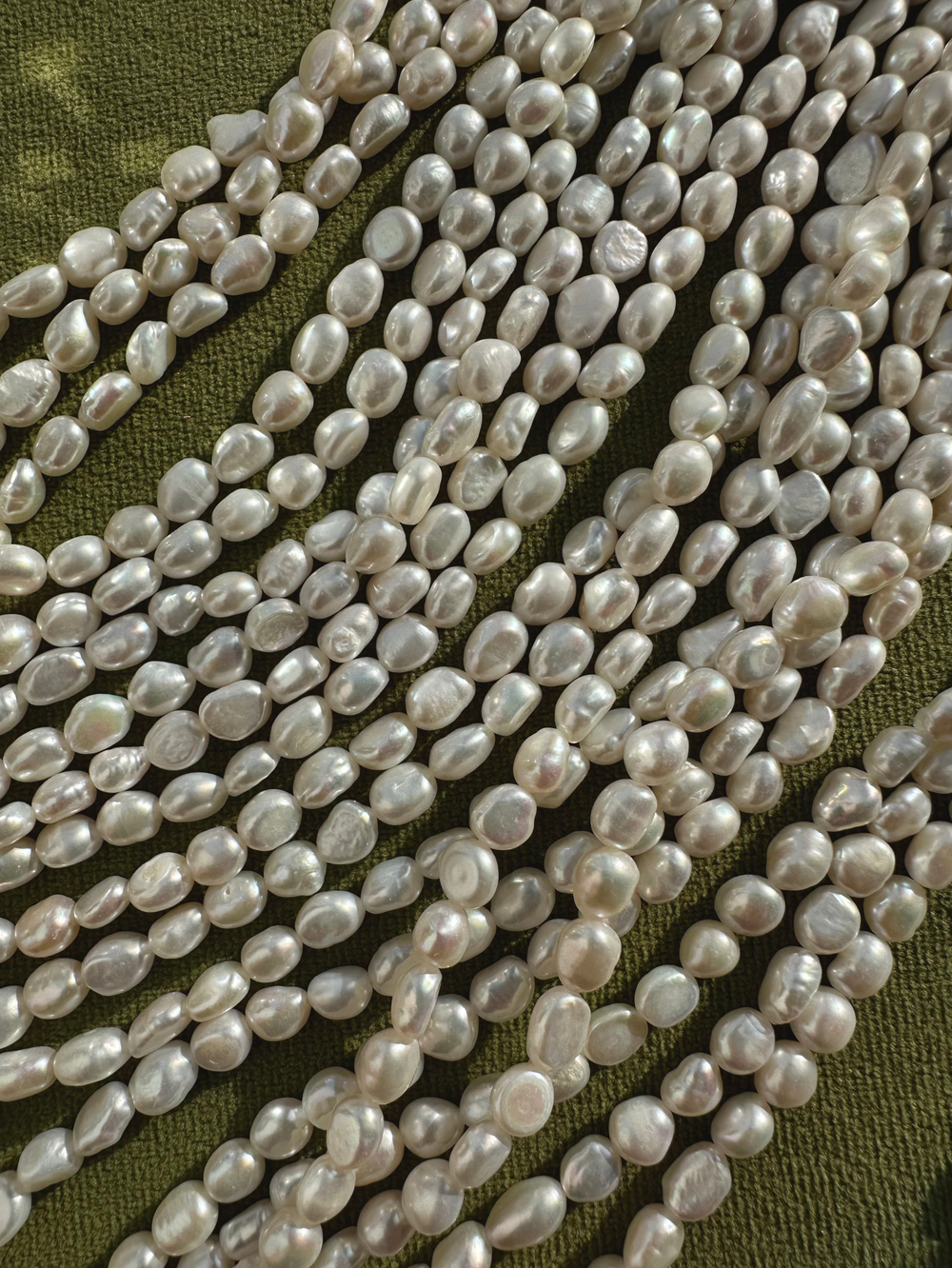 Жемчуг барочный 6-6,5мм, 5А