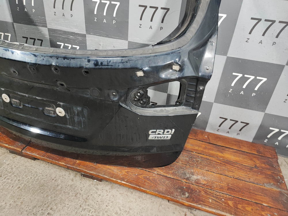 Крышка багажника Hyundai Santa Fe 3 (DM) 12-18 Б/У Оригинал 737002W020