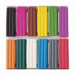 Пластилин восковой BRAUBERG "МАГИЯ ЦВЕТА", 12 цветов, 180 г, со стеком, европодвес, 103307