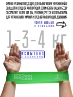 4-6-10 кг фитнес-резинки