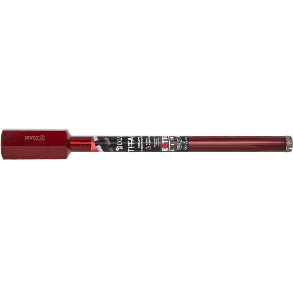 Сверло алмазное DIAM UNC Extra Line Titan 25x300х1/4 по бетону   313019