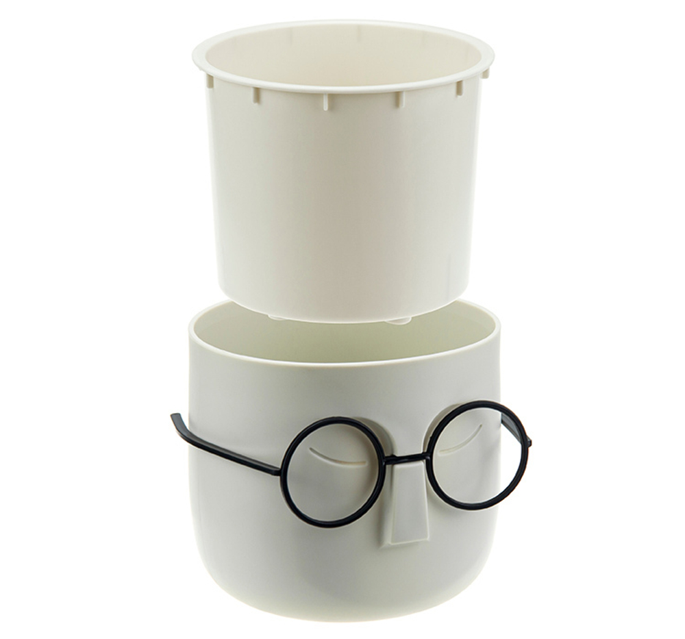 Кашпо СТИВ D115мм 0,65л с дренажной вставкой М3079