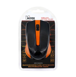 Мышь беспроводная Mirex W3030ORN Black-Orange USB