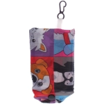 Сумка - шоппер с карабином «ИДЕЯДОМА», принт собачки, 60*38см/нагрузка до 10кг (инд. пакет истикер)