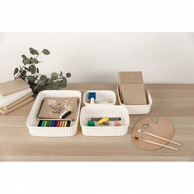 Лоток для хранения «VELVET», бежевый, 25,5*19*7см, 2,65л