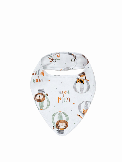 Двусторонний нагрудник Львята (0-12 мес)