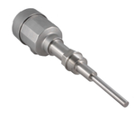 Вибрационный датчик уровня сыпучих материалов INNOLEVEL в корпусе из нерж. стали, одноштыревое исполнение, -40 +250 С, Pmax=16 bar, 22-265 VAC - 20-46 VDC, IP 67, чувств. 100 г/л