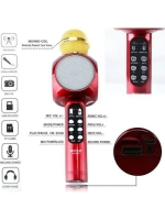 Караоке микрофон Wster WS-1816 красный