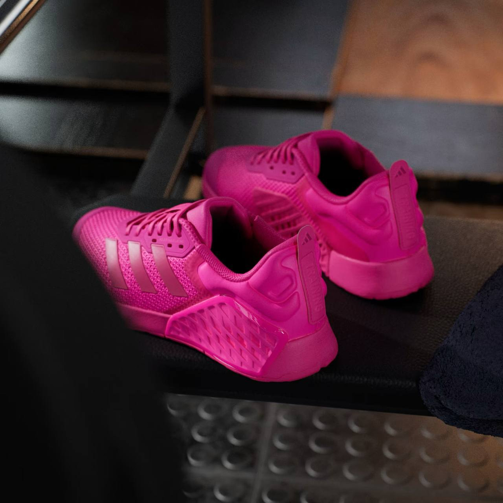 Кроссовки женские Adidas Dropset 3 (Розовые)