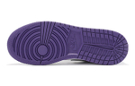 Кроссовки Jordan Air Jordan 1 Low Court Purple GS (Подростковая размерная сетка)