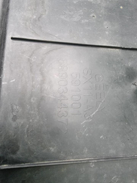 Юбка переднего бампера Geely Coolray (2023-н.в.)