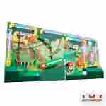 Интерактивная сенсорная стена «Лесной шаропоток», 5,2×1,8×0,6 м