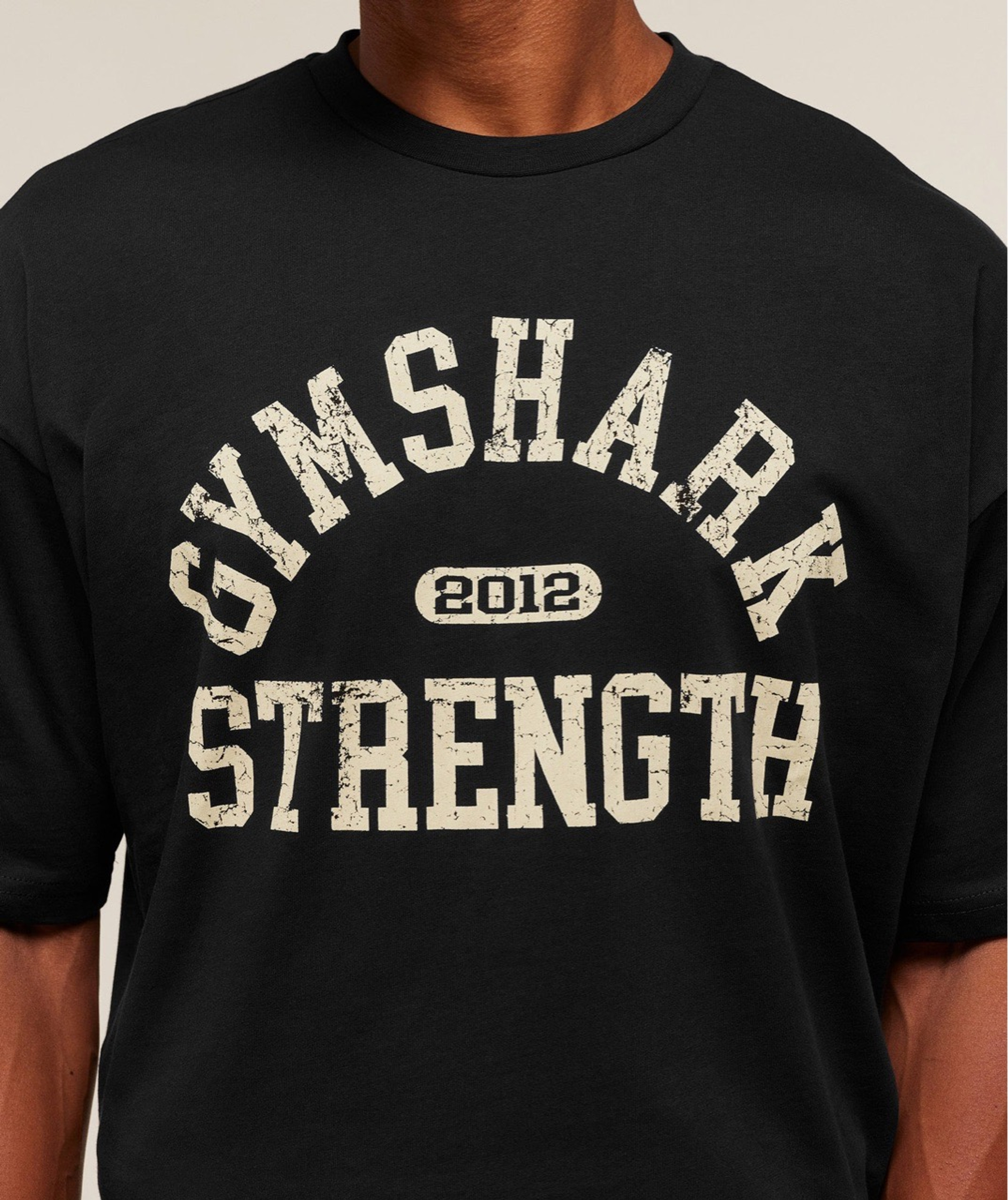 Футболка GYMSHARK 2012 Strength T-Shirt Black