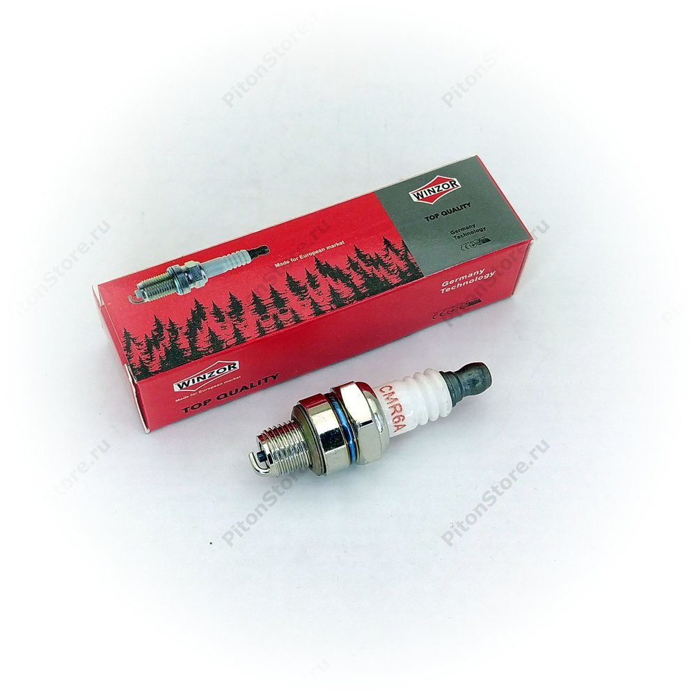 Свеча зажигания CMR6A (M10-1-мм, L:50/7-мм, ключ:16) [Winzor]