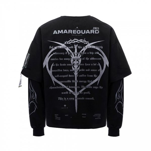 Лонгслив "Amareguard" Kimono Черный - фото 3