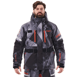 DRAGONFLY Зимняя куртка EXPEDITION Camo - Grey 2024