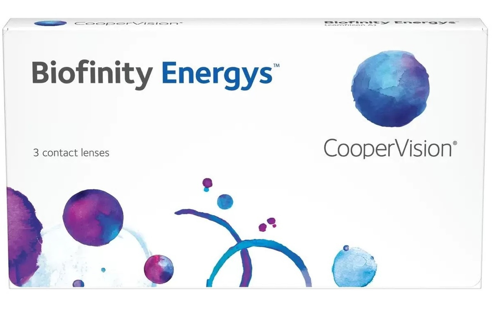 Ежемесячные контактные линзы Energys (уп. 3 линзы)