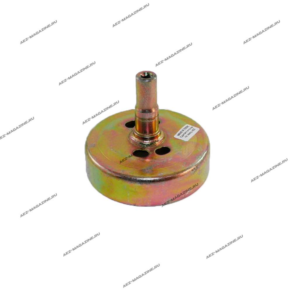 Чашка сцепления китайских бензокос с двигателем 33-52 см3 под вал квадрат, D-82x78, H-69, юбка 24мм