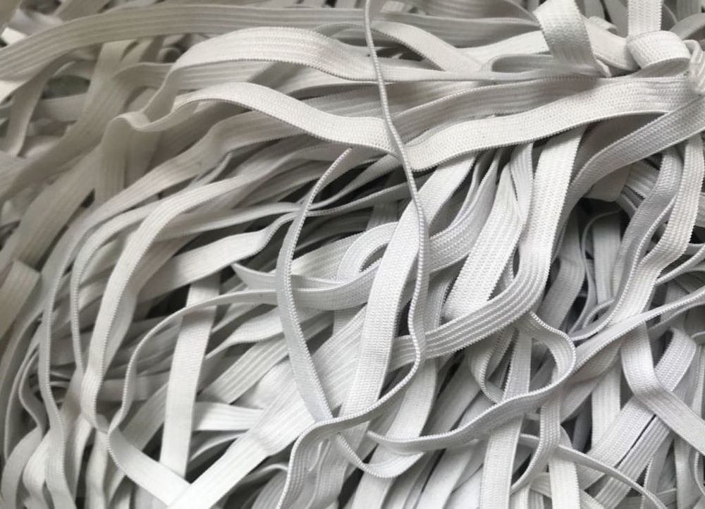 Резинка белая 0,7 см