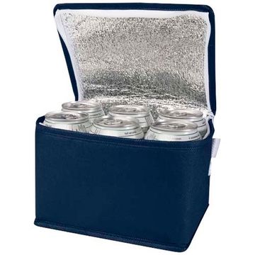 Spectrum Нетканая сумка-холодильник, объемом 4 л, на 6 банок, из переработанных материалов