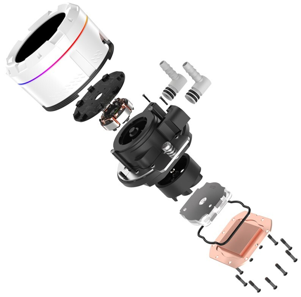 Система охлаждения жидкостная ID-Cooling SL360 WHITE