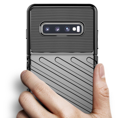 Чехол для Samsung Galaxy S10 Plus цвет Black (черный), серия Onyx от Caseport