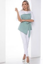 Костюм Сила нежности белый/фисташка К10164 LT Collection (Акция)