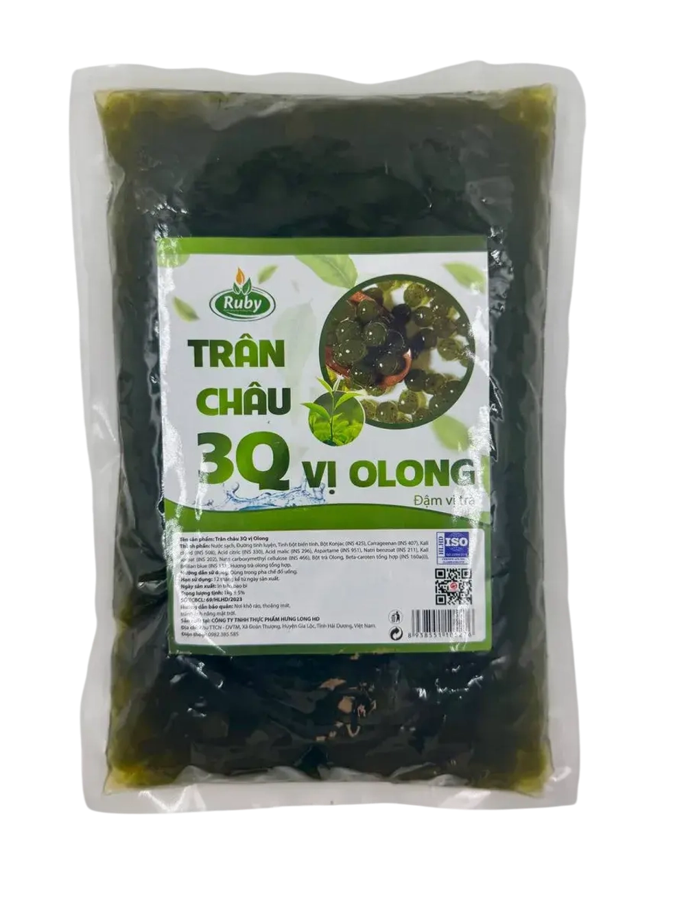 Готовые шарики тапиока для Бабл ти , зеленый чай