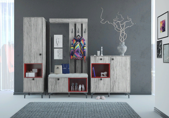 Прихожая модульная МИЛАН-3