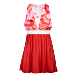 Женская теннисное платье BIDI BADU Kaja Tech 2in1 Dress Women - Red, Multicoloured