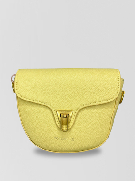 Сумка 11181 однотонная с длинным ремешком и золотой фурнитурой