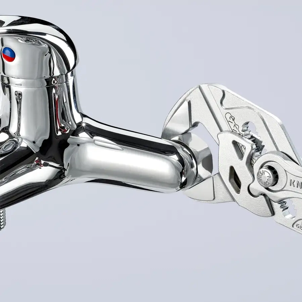 Клещи переставные-гаечный ключ хромированные 250 мм Knipex 86 03 250