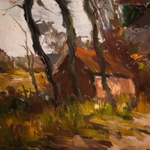 Картина «Весенний пейзаж»