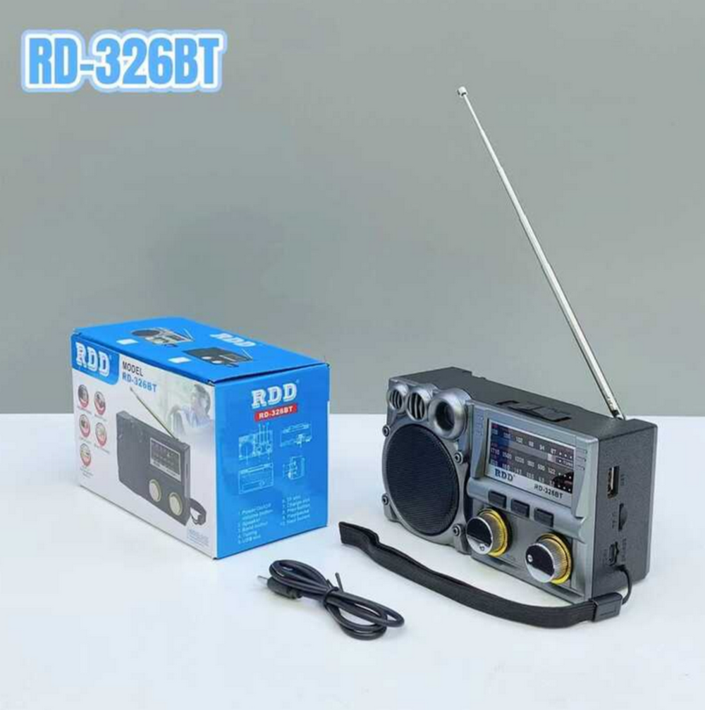 Радиоприемник переносной с MP3 плеером Bluetooth DC RD-326Bt