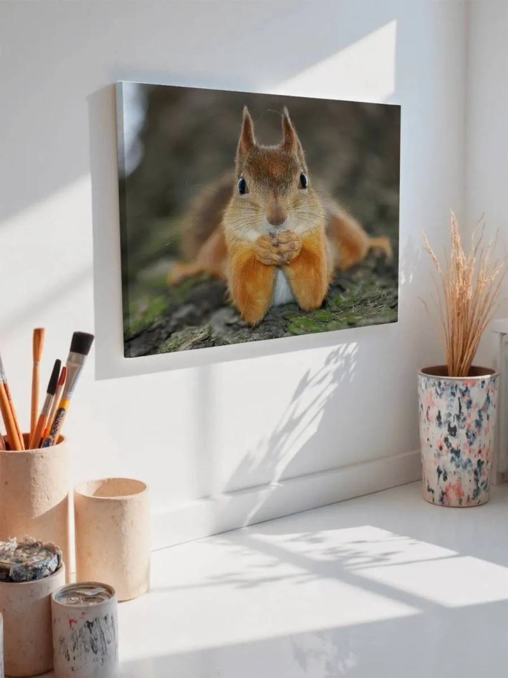 Картина на стену 40 X 50 Белка