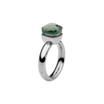 Кольцо Qudo Firenze light grey 15.9 мм 610733/15.9 BW/S