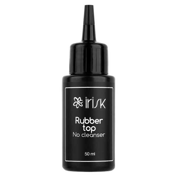 Финиш каучуковый без липкого слоя Rubber Top No Cleanser, 50мл