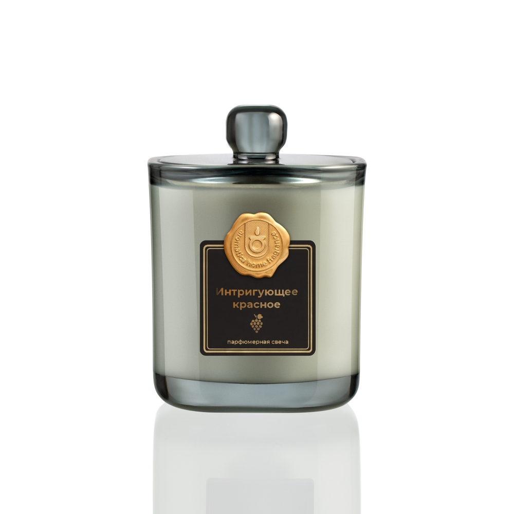 Аромасвеча AROMATICA Интригующее красное, в подарочной коробке