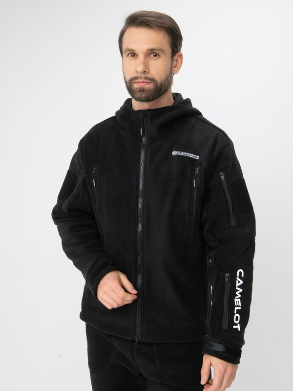 Куртка демисезонная Камелот ткань Polarfleece цвет Черный